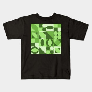 Eco Pattern Green Kids T-Shirt